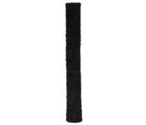 Black Metallic Scarf