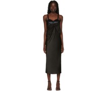 Black 'The Polo' Dress