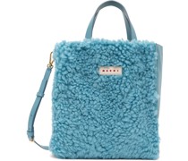 Blue Small Soft Museo Bag
