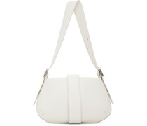 White Bento Squeeze Shoulder Bag