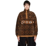 Brown Polite Pullover Sweater
