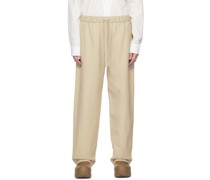 Beige Taboo Trousers