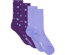 Two-Pack Purple Socks