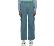 Blue Flight Cargo Pants