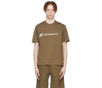 Khaki Cotton T-Shirt
