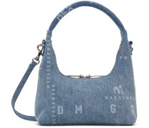 Blue Mini Strap Bag