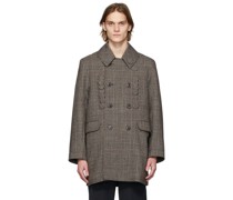 Grey Wool Pea Coat