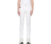 White Slim-Fit Jeans