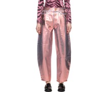 Pink Stary Jeans