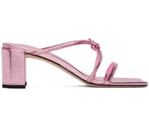 Pink June Heeled Sandals
