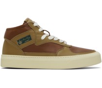 Khaki & Brown Cabriolets Sneakers