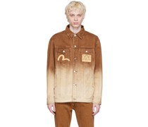 Brown Daicock Denim Jacket