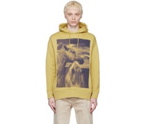 Yellow Embrace Graphic Hoodie