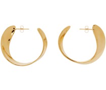 Gold Daphne Hoop Earrings