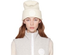 White Arctic Disc Beanie