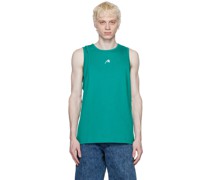 Green Layered Tank Top