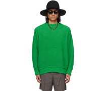 Green Loose Thread Sweater