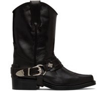 SSENSE Exclusive Brown Western Boots