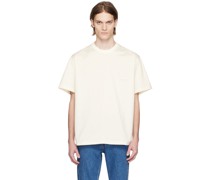 Off-White Leather Patch T-Shirt