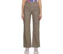 Beige Makers Trousers