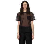 Black Sheer T-Shirt