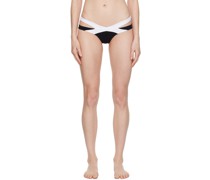 Black & White Mazzy Bikini Bottom