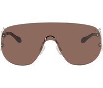 Silver & Brown TD Kent Edition Piscine Sunglasses
