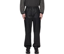 SSENSE Exclusive Black Lima Leather Pants
