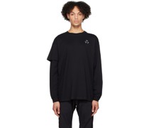 Black Layered Long Sleeve T-Shirt
