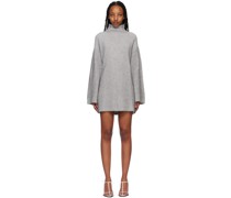Gray Zucca Minidress