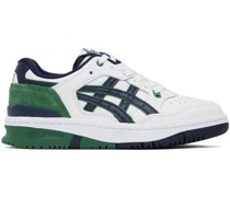 White & Green EX89 Sneakers