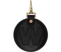 Black Embossed Keychain