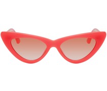 Pink Linda Farrow Edition Dora Sunglasses