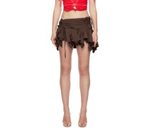 Brown Tankini Miniskirt