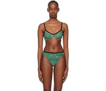 SSESNSE Exclusive Green Printed Bra