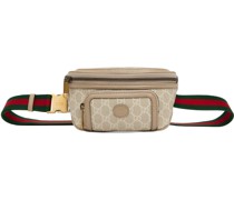 Beige Interlocking G Belt Bag