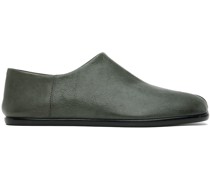Gray Tabi Babouche Loafers