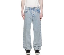 Blue 5 Pocket Jeans