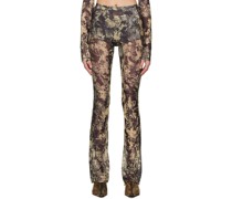 Black Polyester Trousers