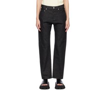 Black 'Psycho' Jeans