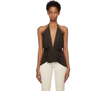 Brown Sasha Tank Top