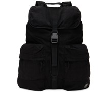 Black Drawstring Backpack