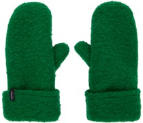 Green Couple Mittens