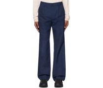 Blue Military Trousers