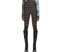 SSENSE Exclusive Multicolor Stripe Bike Shorts