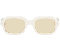 White Jordy Sunglasses