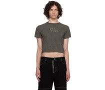 Gray Fitted T-Shirt