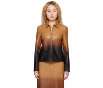 Brown Jimmy Leather Jacket