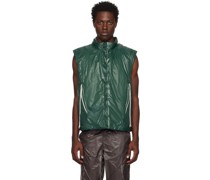 Green Drawstring Vest