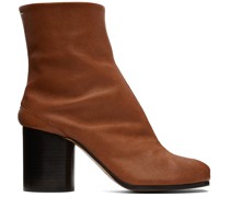 Brown Camel Tabi Boots
